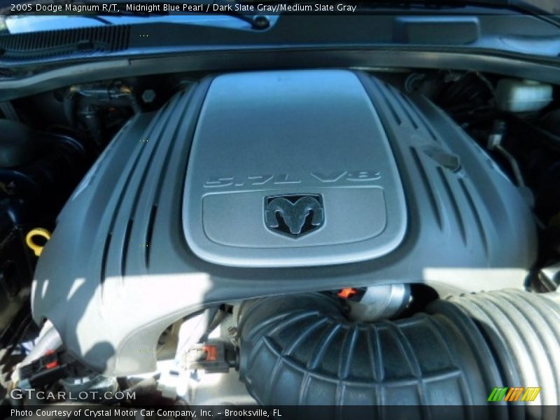 Midnight Blue Pearl / Dark Slate Gray/Medium Slate Gray 2005 Dodge Magnum R/T
