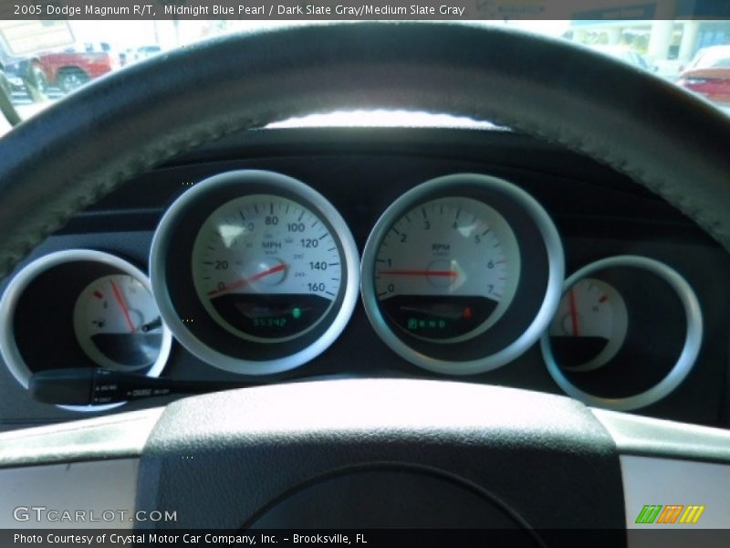 Midnight Blue Pearl / Dark Slate Gray/Medium Slate Gray 2005 Dodge Magnum R/T