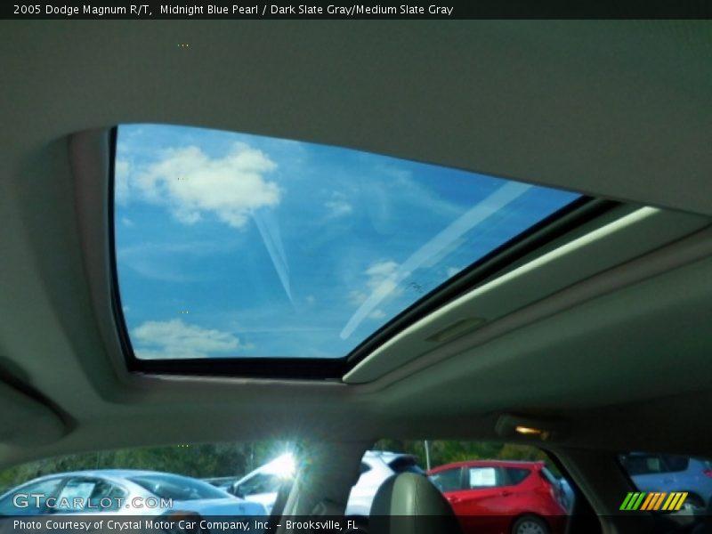 Midnight Blue Pearl / Dark Slate Gray/Medium Slate Gray 2005 Dodge Magnum R/T