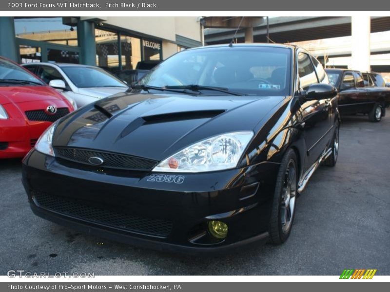 Pitch Black / Black 2003 Ford Focus SVT Hatchback