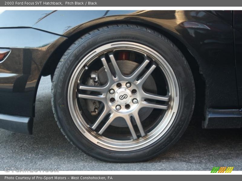 Pitch Black / Black 2003 Ford Focus SVT Hatchback