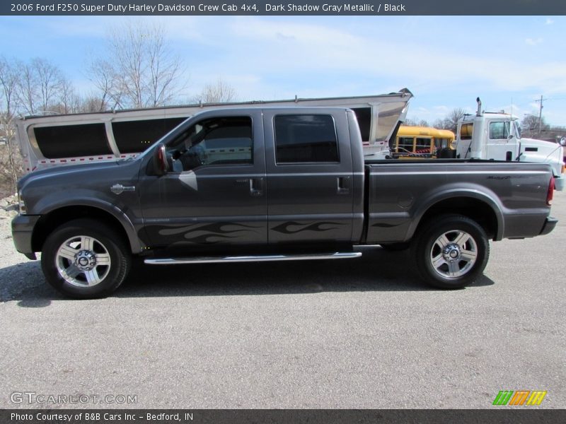 Dark Shadow Gray Metallic / Black 2006 Ford F250 Super Duty Harley Davidson Crew Cab 4x4