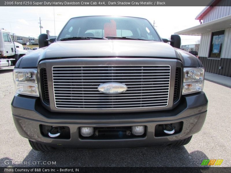 Dark Shadow Gray Metallic / Black 2006 Ford F250 Super Duty Harley Davidson Crew Cab 4x4