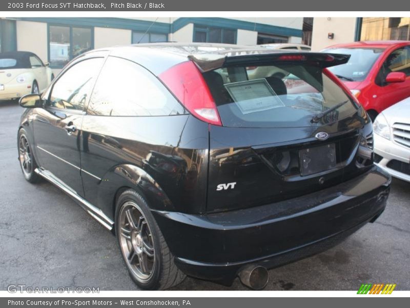 Pitch Black / Black 2003 Ford Focus SVT Hatchback