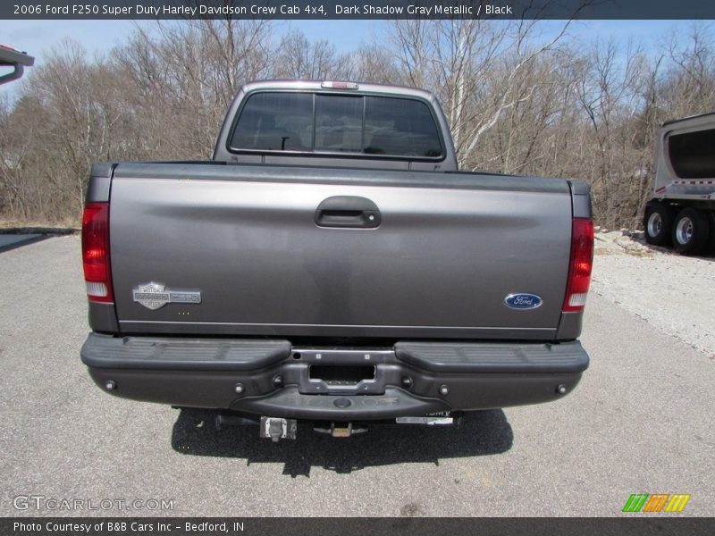 Dark Shadow Gray Metallic / Black 2006 Ford F250 Super Duty Harley Davidson Crew Cab 4x4