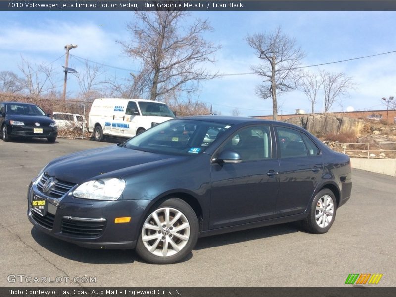 Blue Graphite Metallic / Titan Black 2010 Volkswagen Jetta Limited Edition Sedan