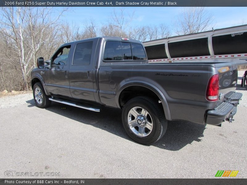 Dark Shadow Gray Metallic / Black 2006 Ford F250 Super Duty Harley Davidson Crew Cab 4x4