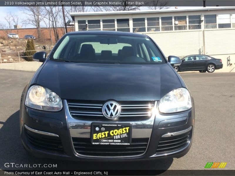 Blue Graphite Metallic / Titan Black 2010 Volkswagen Jetta Limited Edition Sedan