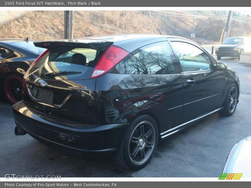 Pitch Black / Black 2003 Ford Focus SVT Hatchback