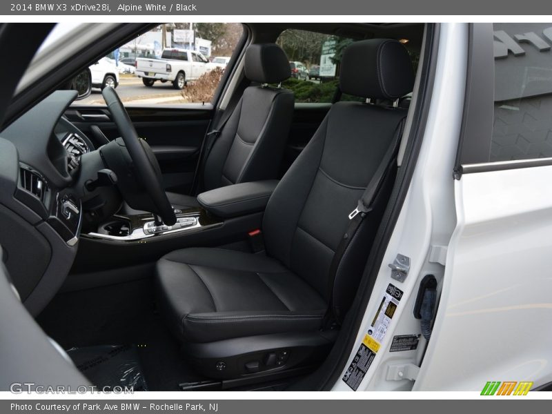 Alpine White / Black 2014 BMW X3 xDrive28i