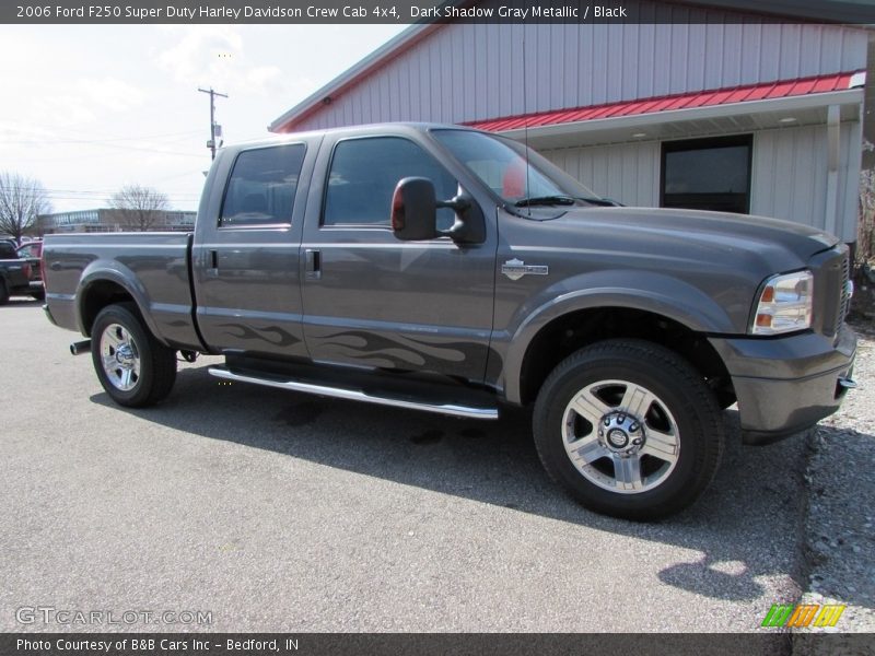 Dark Shadow Gray Metallic / Black 2006 Ford F250 Super Duty Harley Davidson Crew Cab 4x4