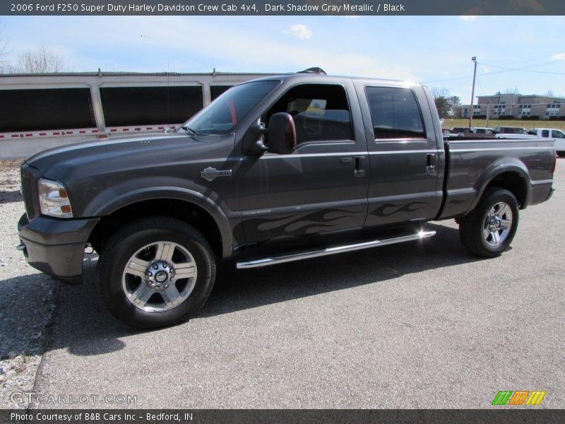Dark Shadow Gray Metallic / Black 2006 Ford F250 Super Duty Harley Davidson Crew Cab 4x4