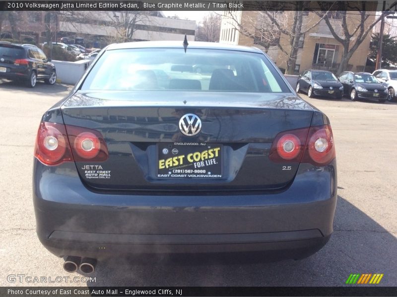 Blue Graphite Metallic / Titan Black 2010 Volkswagen Jetta Limited Edition Sedan
