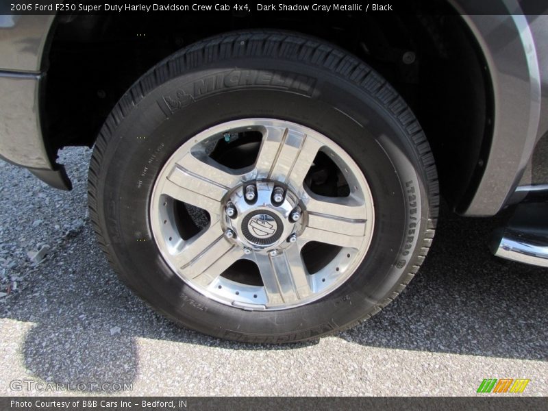 Dark Shadow Gray Metallic / Black 2006 Ford F250 Super Duty Harley Davidson Crew Cab 4x4