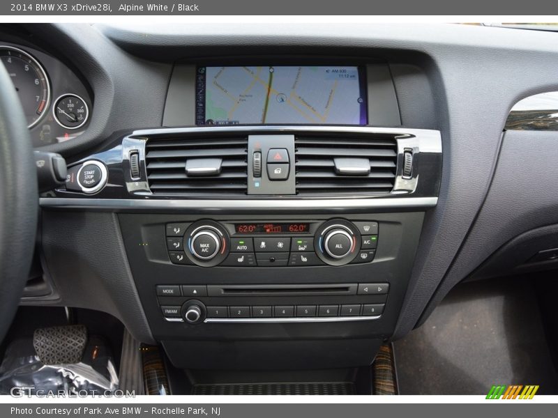 Alpine White / Black 2014 BMW X3 xDrive28i