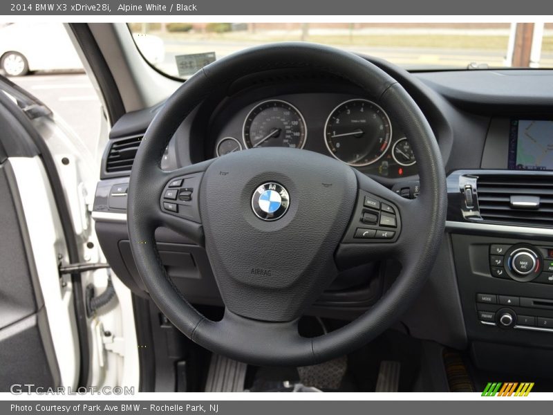 Alpine White / Black 2014 BMW X3 xDrive28i