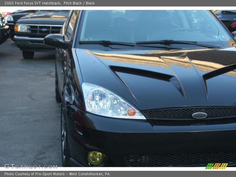 Pitch Black / Black 2003 Ford Focus SVT Hatchback
