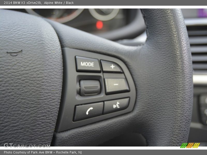 Alpine White / Black 2014 BMW X3 xDrive28i