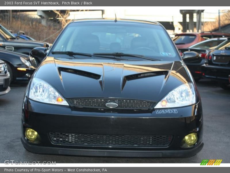 Pitch Black / Black 2003 Ford Focus SVT Hatchback
