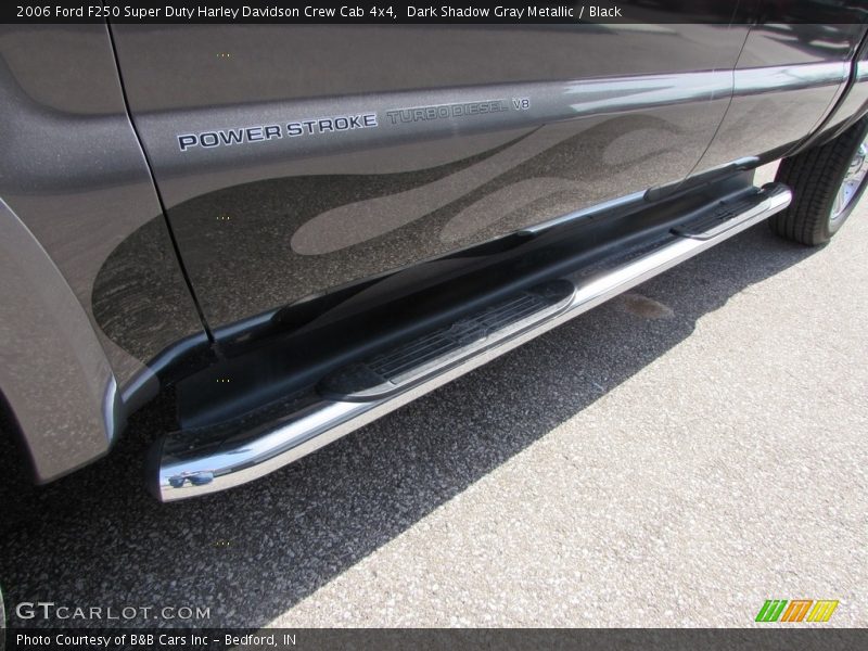 Dark Shadow Gray Metallic / Black 2006 Ford F250 Super Duty Harley Davidson Crew Cab 4x4
