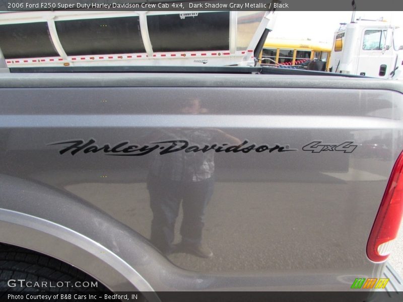Dark Shadow Gray Metallic / Black 2006 Ford F250 Super Duty Harley Davidson Crew Cab 4x4