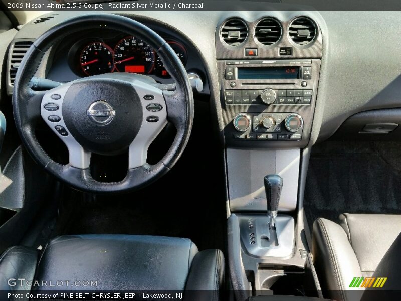 Radiant Silver Metallic / Charcoal 2009 Nissan Altima 2.5 S Coupe
