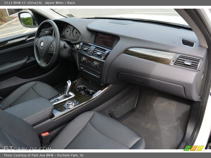 Alpine White / Black 2014 BMW X3 xDrive28i
