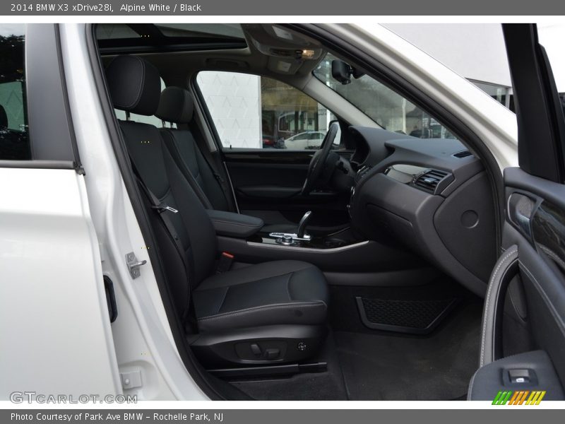 Alpine White / Black 2014 BMW X3 xDrive28i