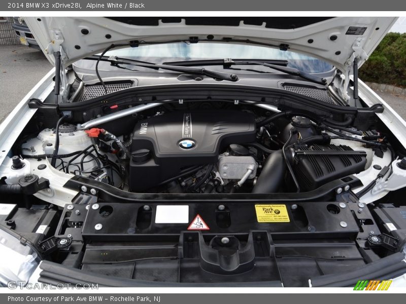 Alpine White / Black 2014 BMW X3 xDrive28i