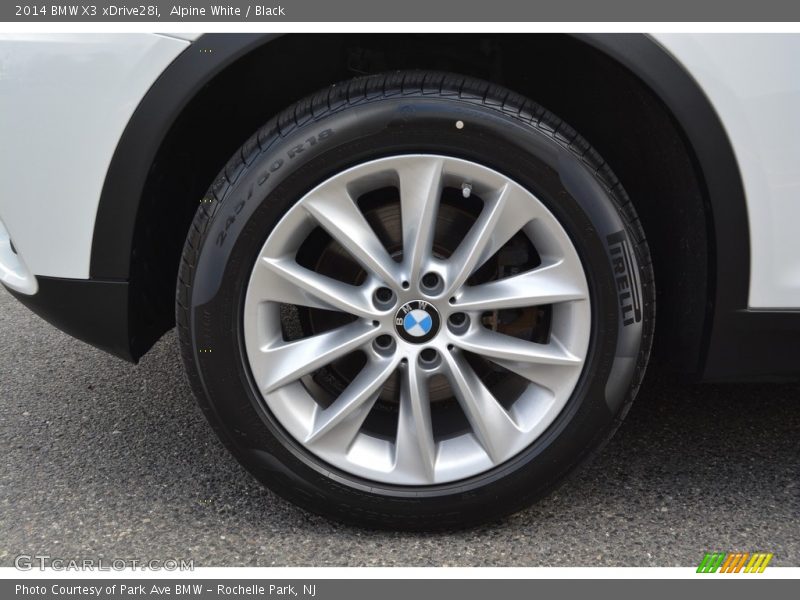 Alpine White / Black 2014 BMW X3 xDrive28i