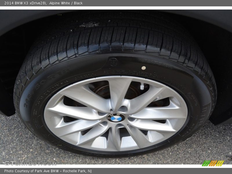 Alpine White / Black 2014 BMW X3 xDrive28i