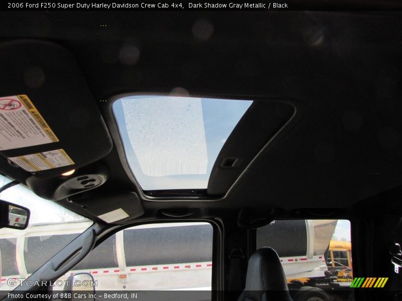 Dark Shadow Gray Metallic / Black 2006 Ford F250 Super Duty Harley Davidson Crew Cab 4x4