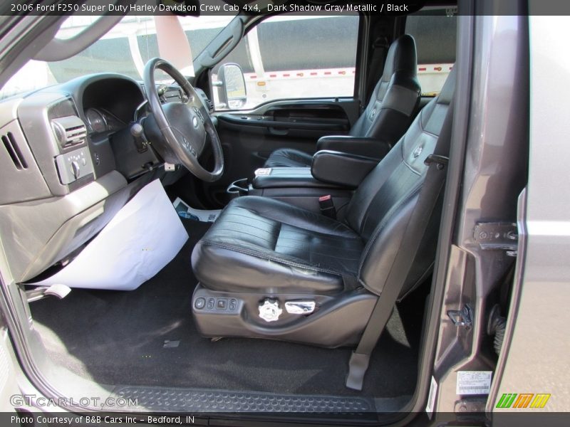 Dark Shadow Gray Metallic / Black 2006 Ford F250 Super Duty Harley Davidson Crew Cab 4x4