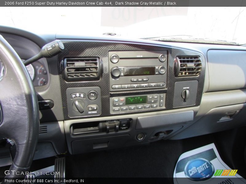 Dark Shadow Gray Metallic / Black 2006 Ford F250 Super Duty Harley Davidson Crew Cab 4x4