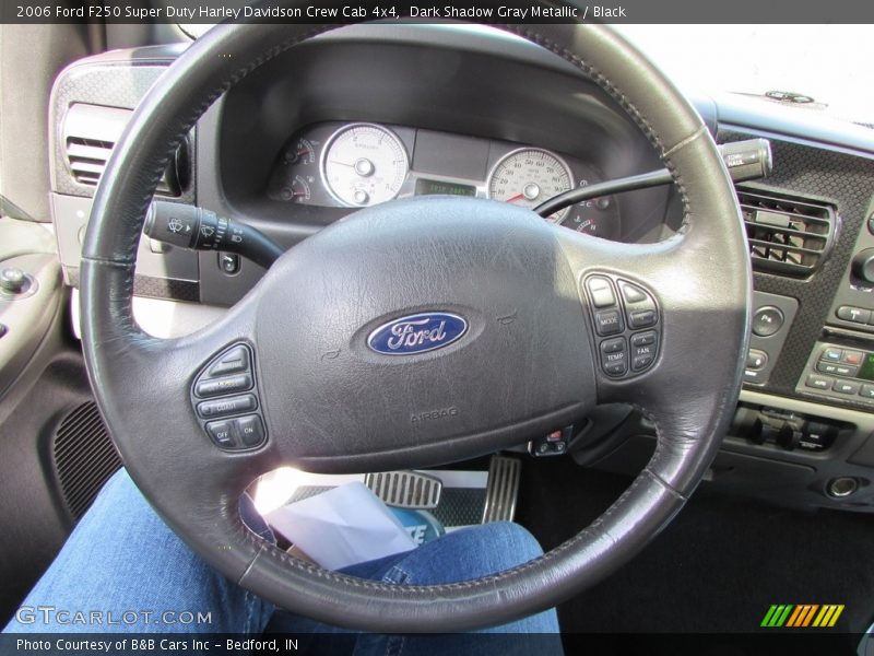 Dark Shadow Gray Metallic / Black 2006 Ford F250 Super Duty Harley Davidson Crew Cab 4x4