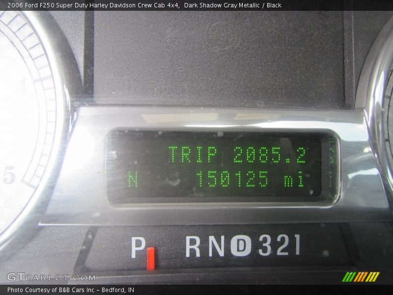 Dark Shadow Gray Metallic / Black 2006 Ford F250 Super Duty Harley Davidson Crew Cab 4x4