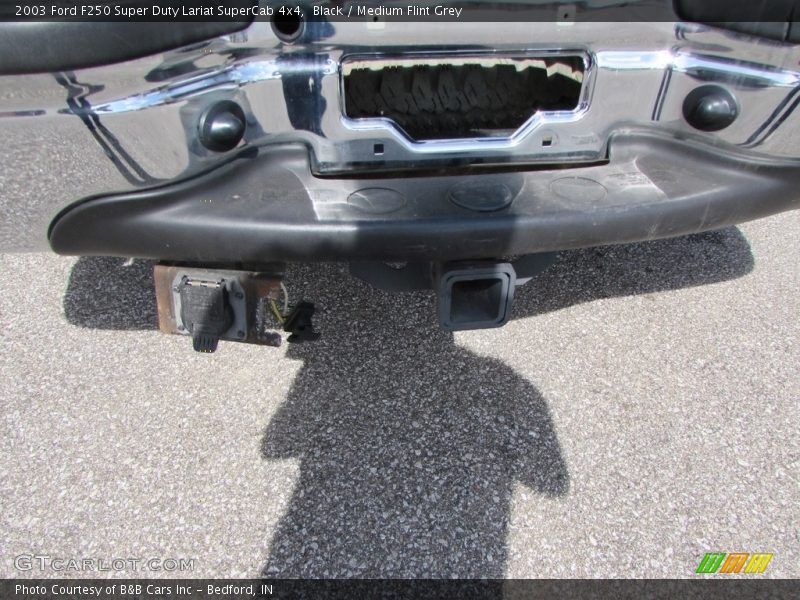 Black / Medium Flint Grey 2003 Ford F250 Super Duty Lariat SuperCab 4x4