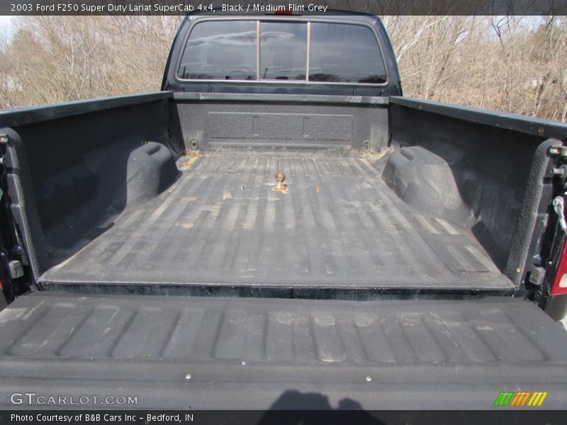 Black / Medium Flint Grey 2003 Ford F250 Super Duty Lariat SuperCab 4x4