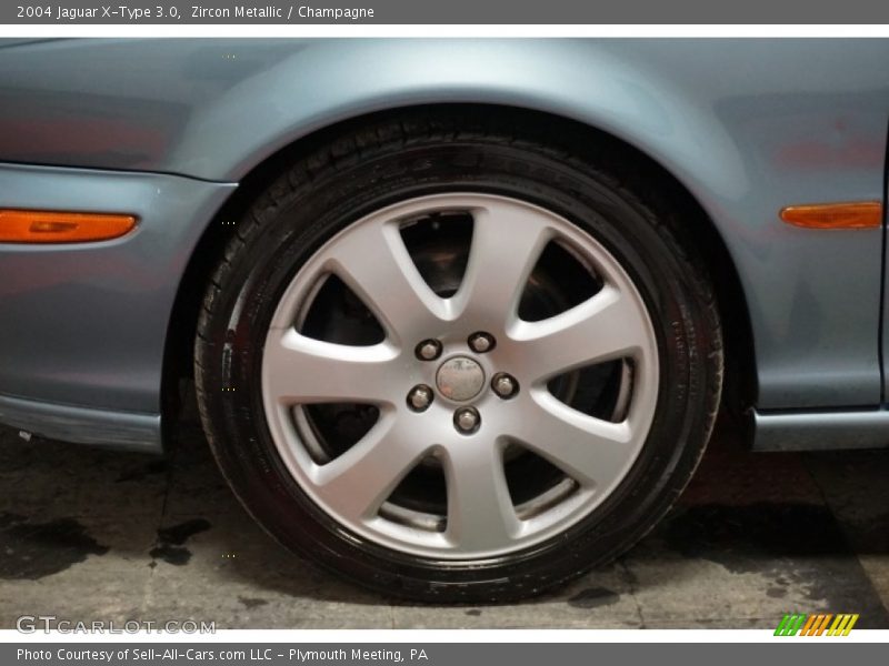 Zircon Metallic / Champagne 2004 Jaguar X-Type 3.0