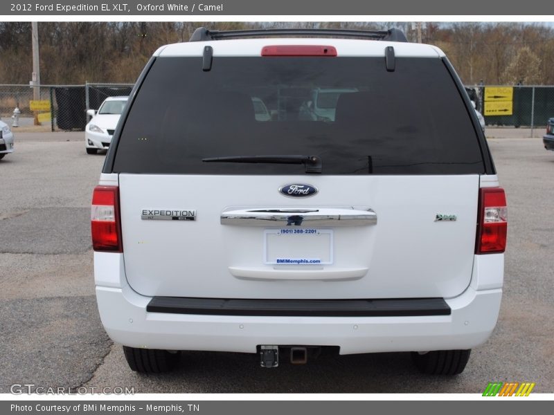 Oxford White / Camel 2012 Ford Expedition EL XLT