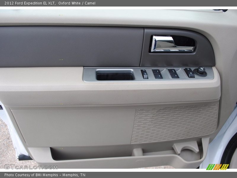 Oxford White / Camel 2012 Ford Expedition EL XLT