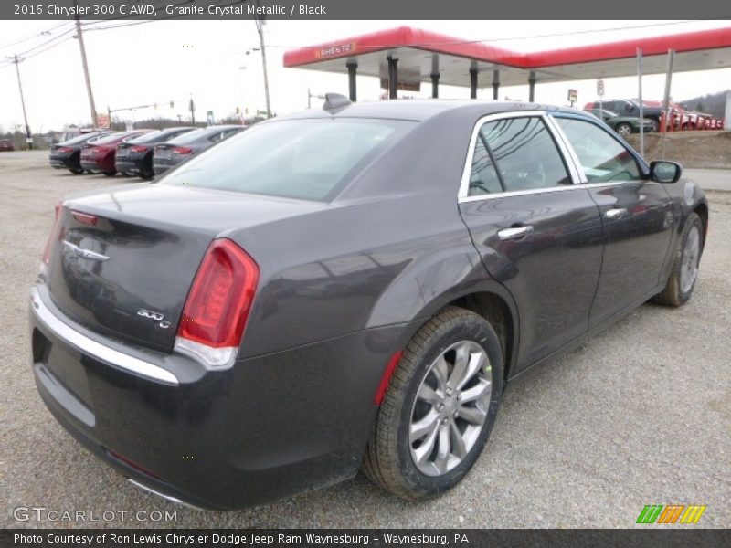 Granite Crystal Metallic / Black 2016 Chrysler 300 C AWD