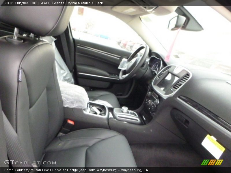 Granite Crystal Metallic / Black 2016 Chrysler 300 C AWD