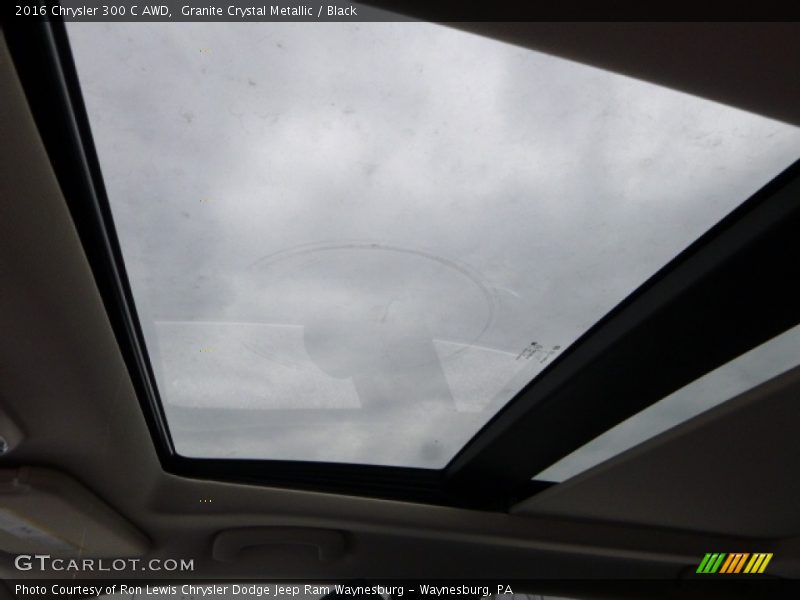 Granite Crystal Metallic / Black 2016 Chrysler 300 C AWD