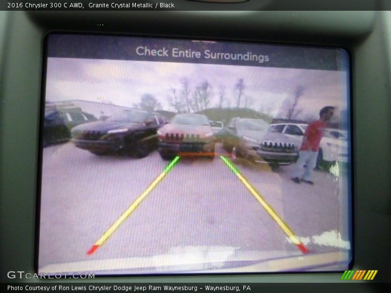 Granite Crystal Metallic / Black 2016 Chrysler 300 C AWD