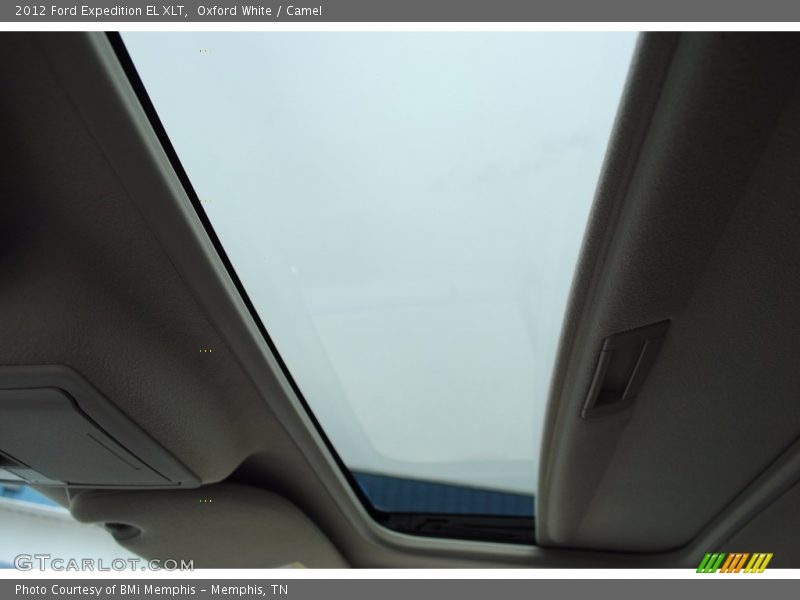 Oxford White / Camel 2012 Ford Expedition EL XLT