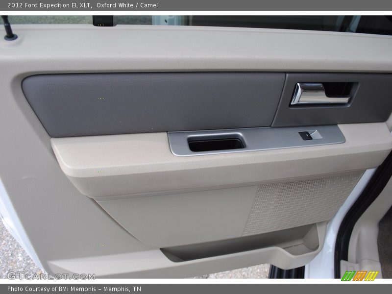 Oxford White / Camel 2012 Ford Expedition EL XLT