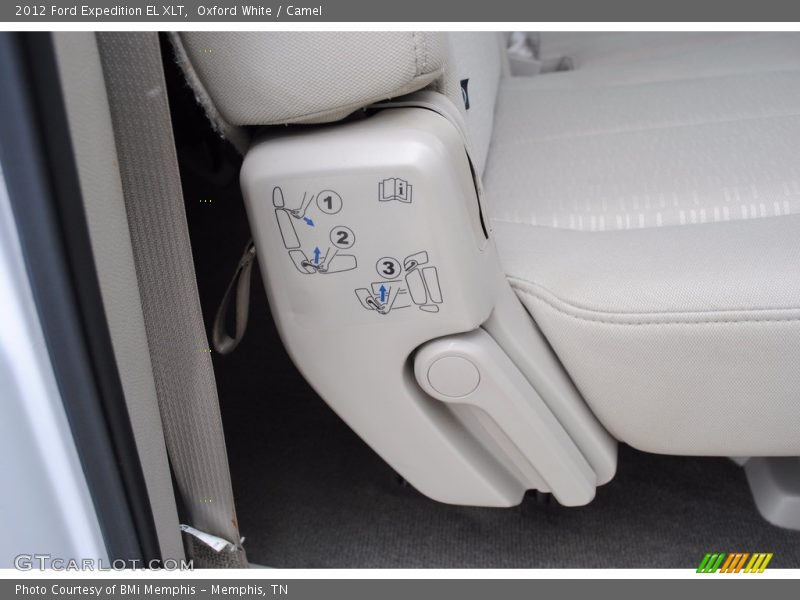Oxford White / Camel 2012 Ford Expedition EL XLT