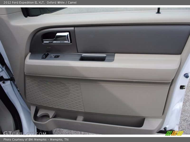 Oxford White / Camel 2012 Ford Expedition EL XLT