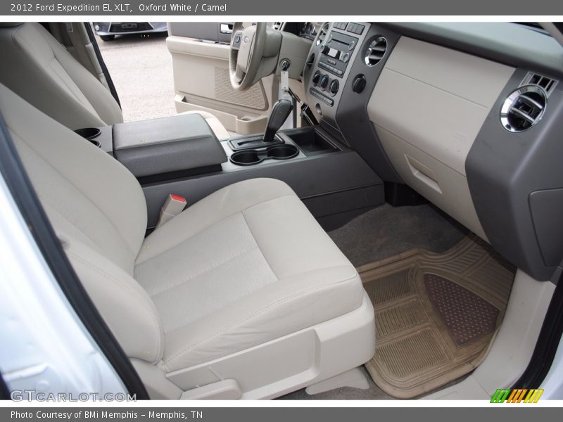 Oxford White / Camel 2012 Ford Expedition EL XLT